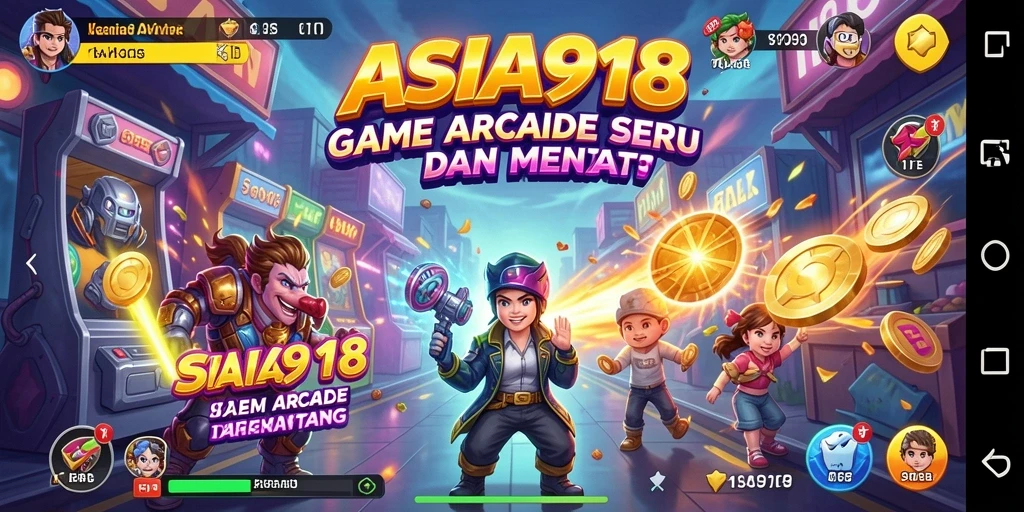 Gameplay ASIA918 yang seru dan menantang di dunia Arcade.