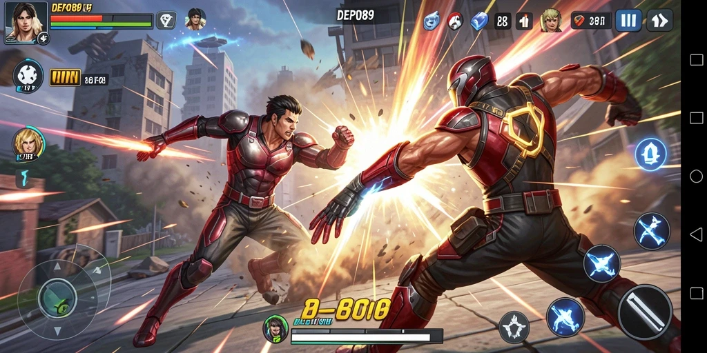 Gameplay seru dalam DEPO89 yang menampilkan pertarungan mendebarkan.