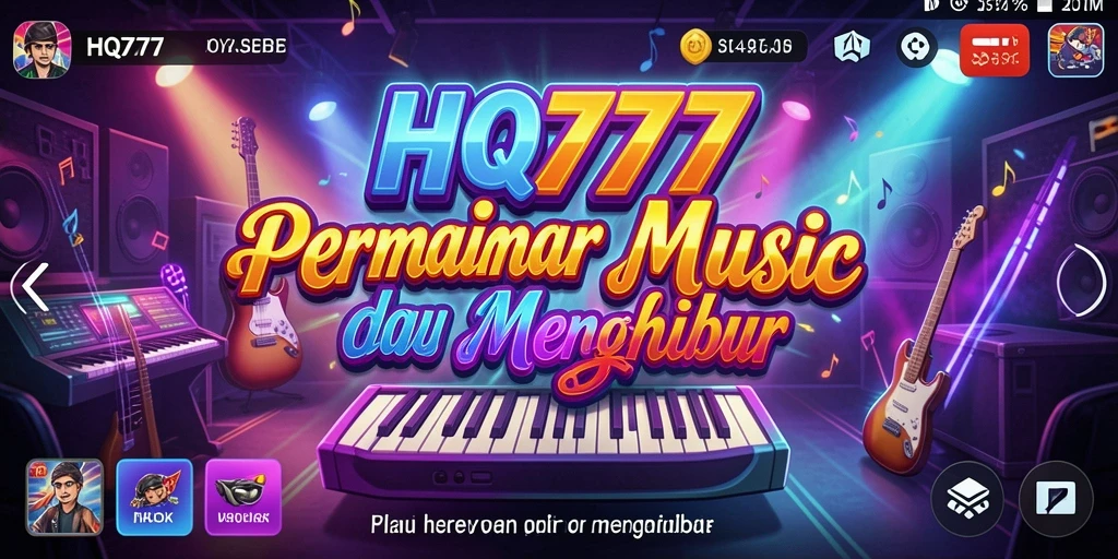 Tampilan gameplay HQ777 yang dinamis dan menarik.