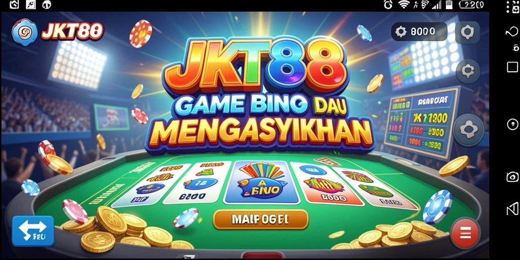 Tampilan gameplay JKT88 dengan suasana Bingo yang menyenangkan.