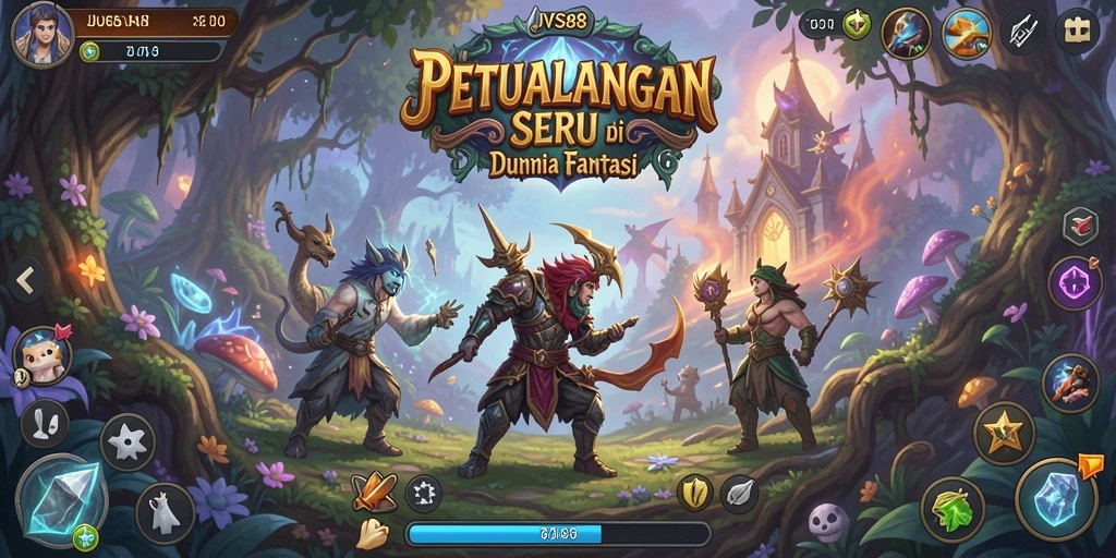 Tampilan screenshot utama JVS88 menampilkan aksi seru dalam petualangan penuh tantangan.
