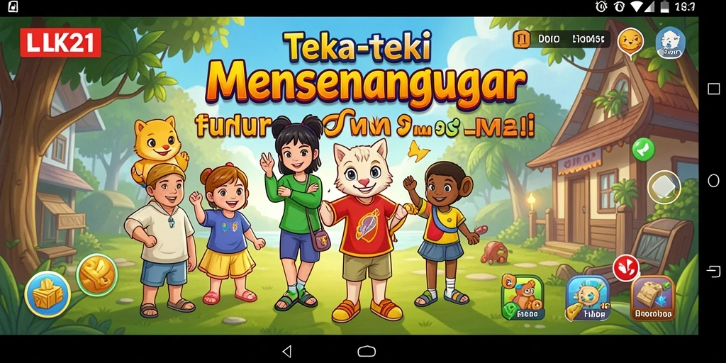 Screenshot LK21 menampilkan gameplay menantang dan grafis yang cerah.