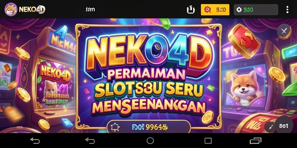 Tampilan menarik dari gameplay NEKO4D yang seru.