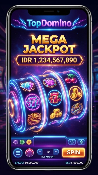 Pengguna sedang mencari aplikasi terbaru di topdomino.